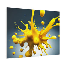 Load image into Gallery viewer, Yellow Matte Canvas, Stretched, 1.25"