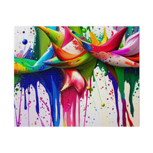 Load image into Gallery viewer, Dripping Art Matte Canvas, Stretched, 0.75"