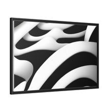 Load image into Gallery viewer, Black Frame Unique Canvas