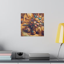 Load image into Gallery viewer, Floral Scene Matte Canvas