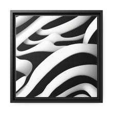 Load image into Gallery viewer, Black Frame Unique Canvas