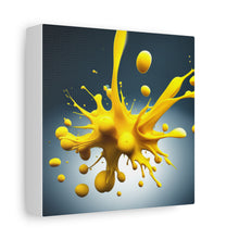 Load image into Gallery viewer, Yellow Matte Canvas, Stretched, 1.25"