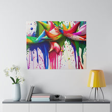 Load image into Gallery viewer, Dripping Art Matte Canvas, Stretched, 0.75"