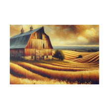 Load image into Gallery viewer, Barn Print On Matte Canvas