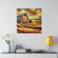 Load image into Gallery viewer, Barn Print On Matte Canvas