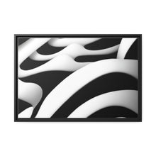 Load image into Gallery viewer, Black Frame Unique Canvas