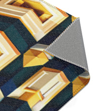 Load image into Gallery viewer, Yellow and Blue Area Rug