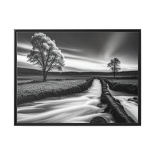 Load image into Gallery viewer, Swamp Matte Canvas, Black Frame