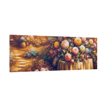 Load image into Gallery viewer, Floral Scene Matte Canvas