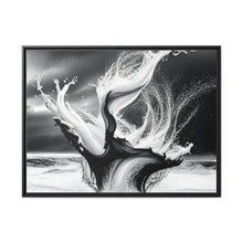 Load image into Gallery viewer, Unique Matte Canvas, Black Frame