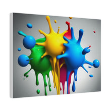 Load image into Gallery viewer, Colors Dripping Matte Canvas