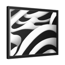 Load image into Gallery viewer, Black Frame Unique Canvas