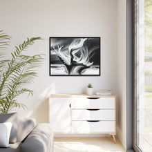 Load image into Gallery viewer, Unique Matte Canvas, Black Frame
