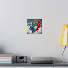 Load image into Gallery viewer, Splash colors Matte Canvas, Stretched