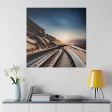 Load image into Gallery viewer, Railroad Matte Canvas