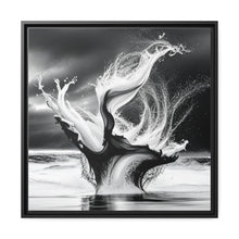 Load image into Gallery viewer, Unique Matte Canvas, Black Frame
