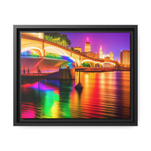 Load image into Gallery viewer, Beautiful City Matte Canvas, Black Frame