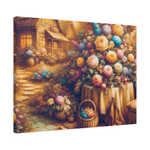 Load image into Gallery viewer, Floral Scene Matte Canvas