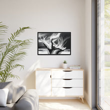 Load image into Gallery viewer, Unique Matte Canvas, Black Frame