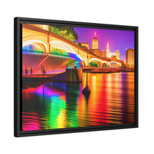 Load image into Gallery viewer, Beautiful City Matte Canvas, Black Frame