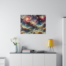 Load image into Gallery viewer, Cosmic Galaxy Matte Canvas