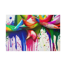 Load image into Gallery viewer, Dripping Art Matte Canvas, Stretched, 0.75"