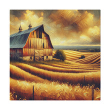 Load image into Gallery viewer, Barn Print On Matte Canvas
