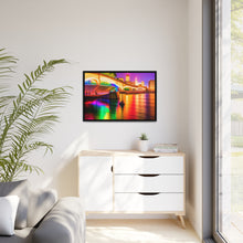 Load image into Gallery viewer, Beautiful City Matte Canvas, Black Frame