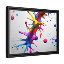 Load image into Gallery viewer, Unique Colorful Art Matte Canvas, Black Frame