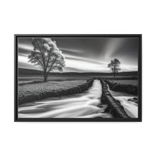 Load image into Gallery viewer, Swamp Matte Canvas, Black Frame