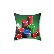 Load image into Gallery viewer, Casino Chips Pillow
