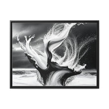 Load image into Gallery viewer, Unique Matte Canvas, Black Frame