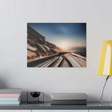 Load image into Gallery viewer, Railroad Matte Canvas