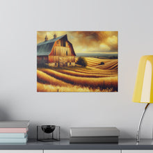 Load image into Gallery viewer, Barn Print On Matte Canvas