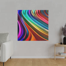 Load image into Gallery viewer, Cool Colorful Matte Canvas