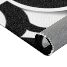 Load image into Gallery viewer, Elegant Black and White Area Rug
