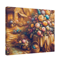 Load image into Gallery viewer, Floral Scene Matte Canvas