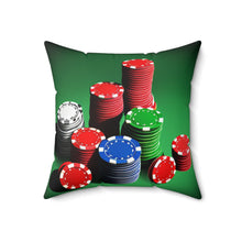 Load image into Gallery viewer, Casino Chips Pillow