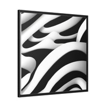 Load image into Gallery viewer, Black Frame Unique Canvas