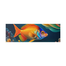 Load image into Gallery viewer, Colorful Fish Matte Canvas, Stretched, 0.75"