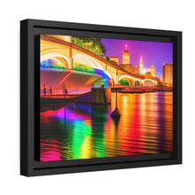 Load image into Gallery viewer, Beautiful City Matte Canvas, Black Frame