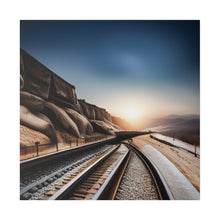 Load image into Gallery viewer, Railroad Matte Canvas