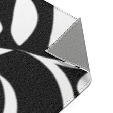 Load image into Gallery viewer, Elegant Black and White Area Rug
