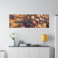 Load image into Gallery viewer, Floral Scene Matte Canvas