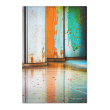 Load image into Gallery viewer, Area Rug Teal and Orange