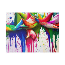Load image into Gallery viewer, Dripping Art Matte Canvas, Stretched, 0.75"