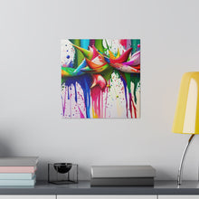 Load image into Gallery viewer, Dripping Art Matte Canvas, Stretched, 0.75"