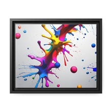 Load image into Gallery viewer, Unique Colorful Art Matte Canvas, Black Frame