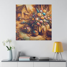 Load image into Gallery viewer, Floral Scene Matte Canvas