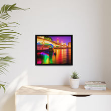 Load image into Gallery viewer, Beautiful City Matte Canvas, Black Frame